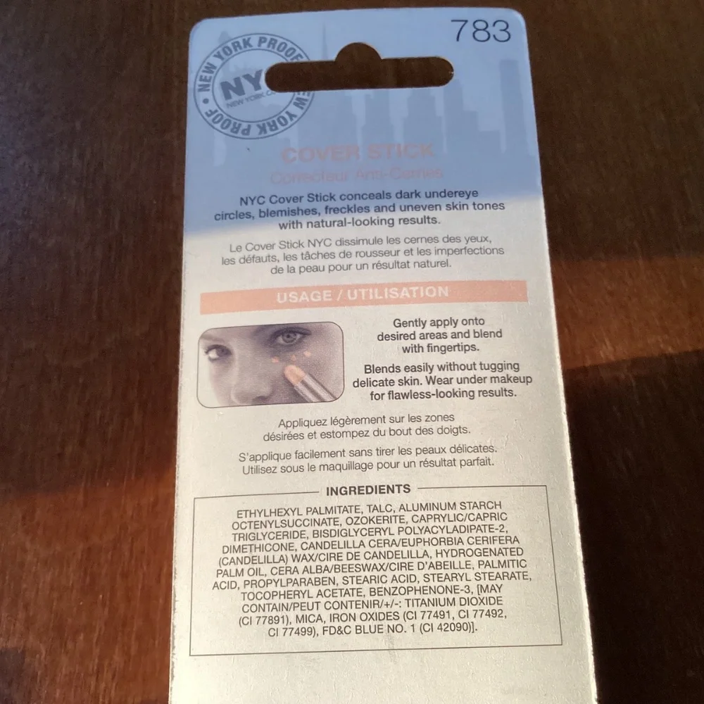 NYC Cover Stick New/Sealed 783 Natural